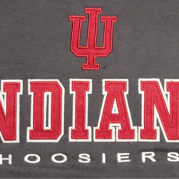 Indiana Hoosiers Football Hoodie Embroidered Men’s XL - Picture 6 of 6
